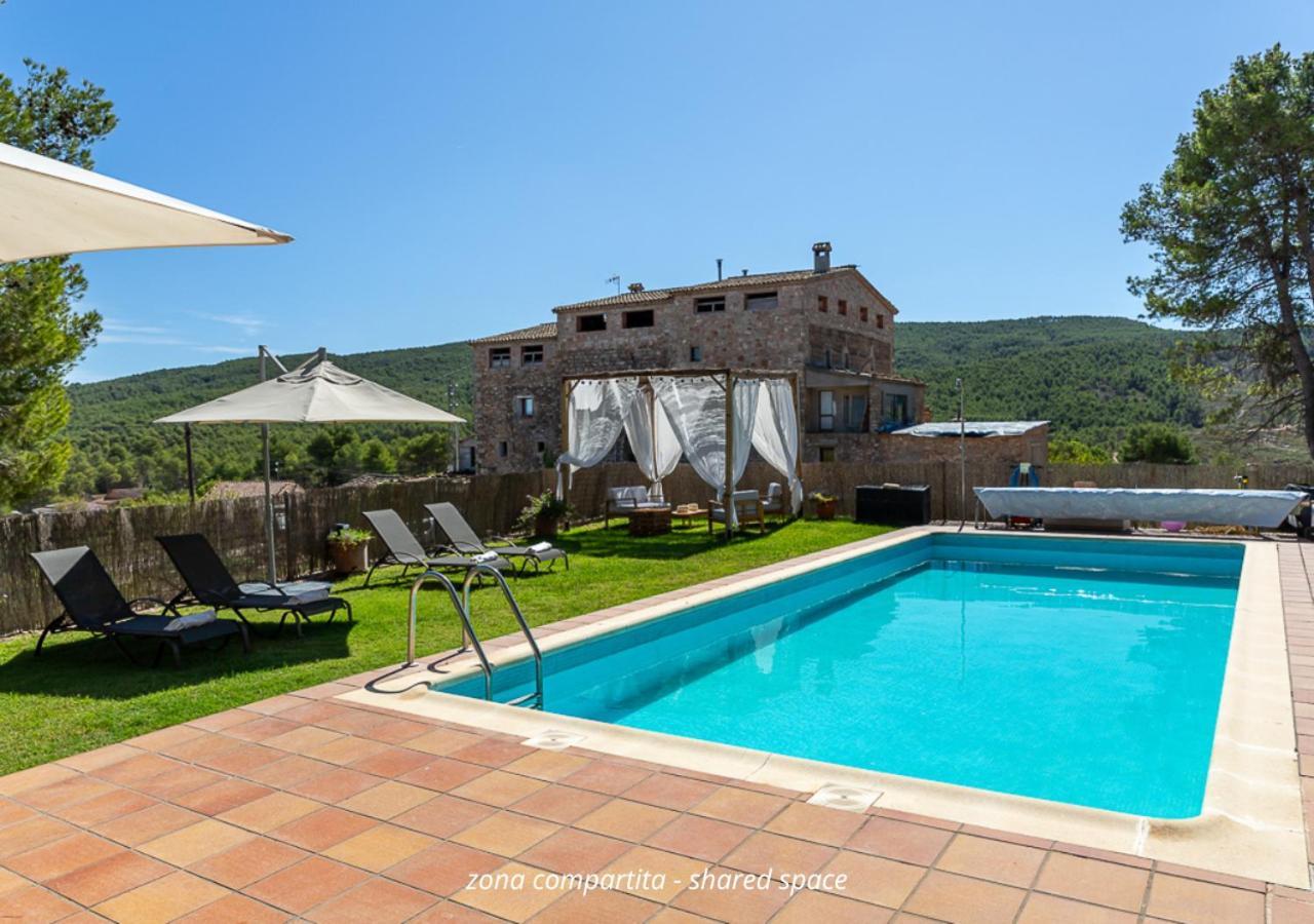 Masia Aubareda San Martín de Tous Exteriör bild