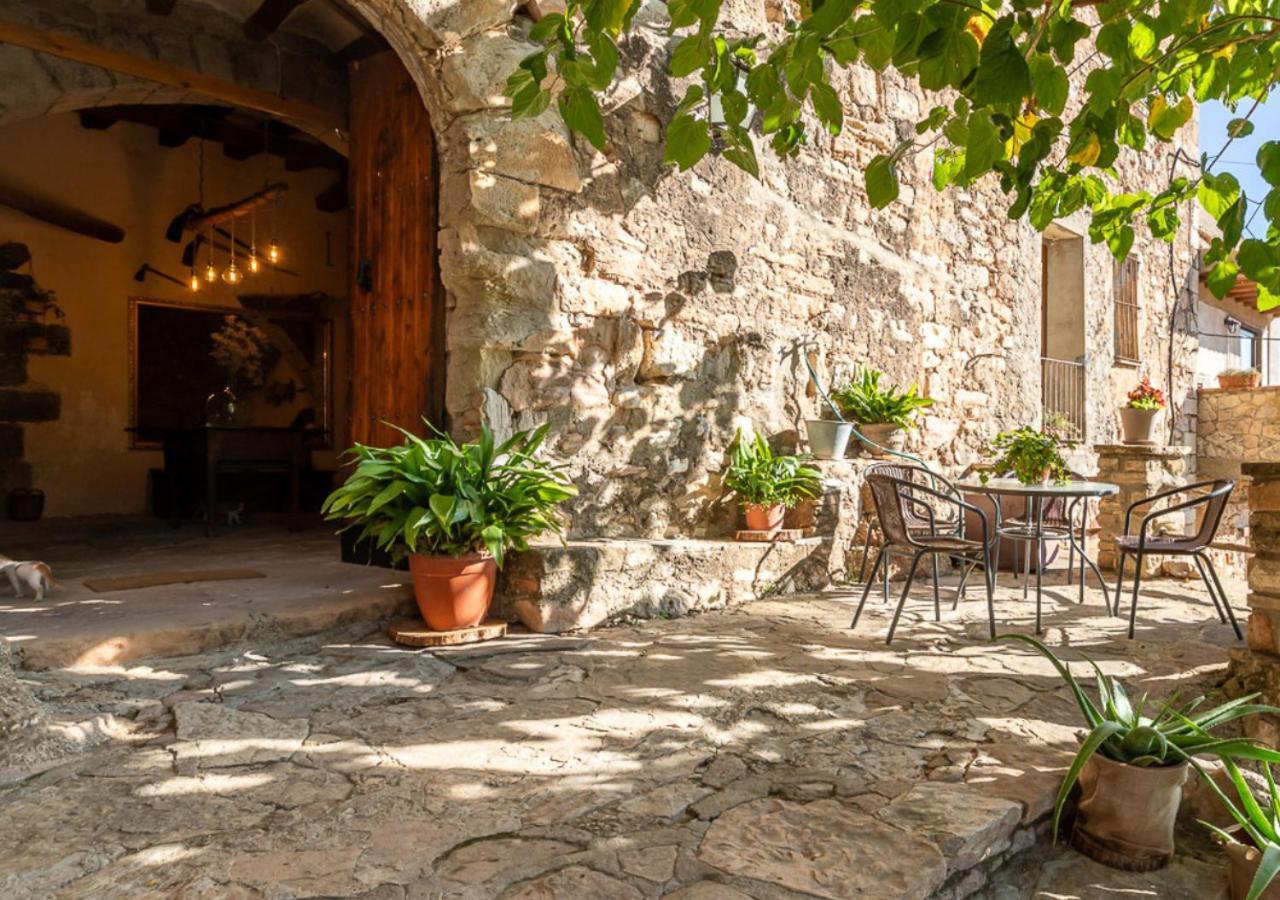 Masia Aubareda San Martín de Tous Exteriör bild