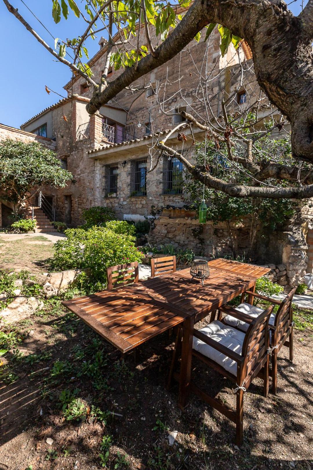 Masia Aubareda San Martín de Tous Exteriör bild