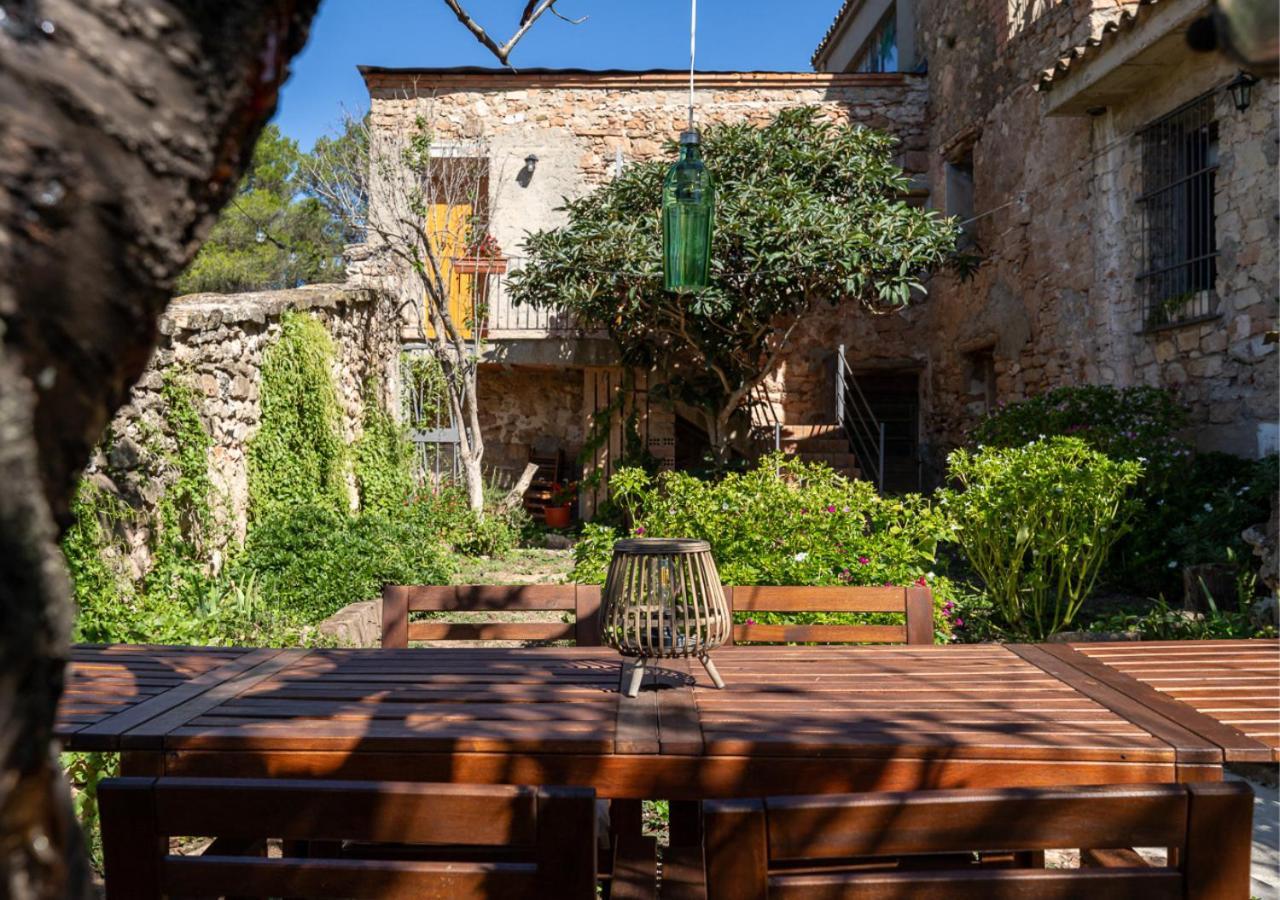 Masia Aubareda San Martín de Tous Exteriör bild