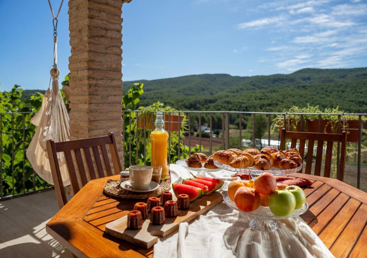 Masia Aubareda San Martín de Tous Exteriör bild