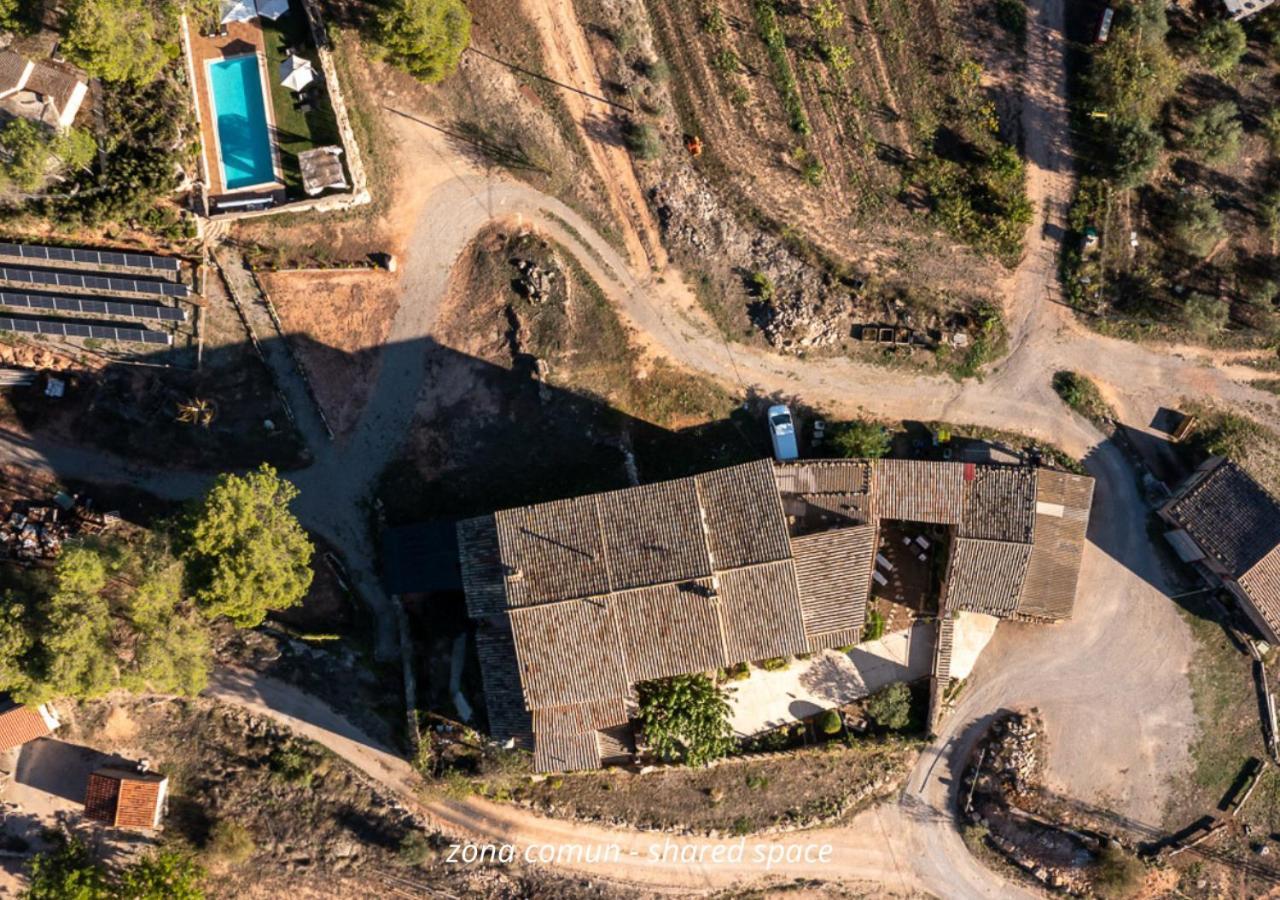 Masia Aubareda San Martín de Tous Exteriör bild